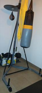 Bokszak staande houder + speedbag, Sport en Fitness, Boksen, Ophalen, Zo goed als nieuw, Bokszak