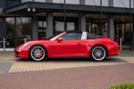 Porsche 911 3.8 TARGA 4S (bj 2014, automaat), Auto's, Automaat, 4 zetels, Cabriolet, Leder