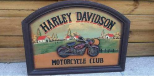 Enseigne de pub en bois en relief / Harley Davidson 3D, Motos, Motos | Harley-Davidson, Particulier, Envoi