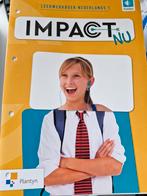 Impact Nu 1 - Plantyn - Nederlands - ISBN 9789030185710, Boeken, Schoolboeken, ASO, Plantyn, Nieuw, Ophalen of Verzenden