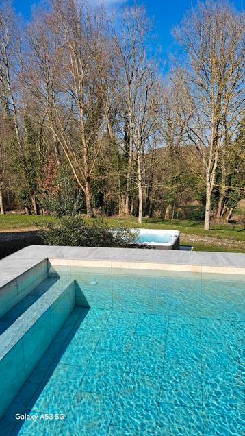 Huisje in Champagne Spa Verwarmd zwembad 5 slaapkamers/5 bad, 4 of meer slaapkamers, In bos, Dorp, 10 personen