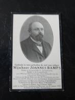 joannes bamps overl 1927, Verzenden, Bidprentje