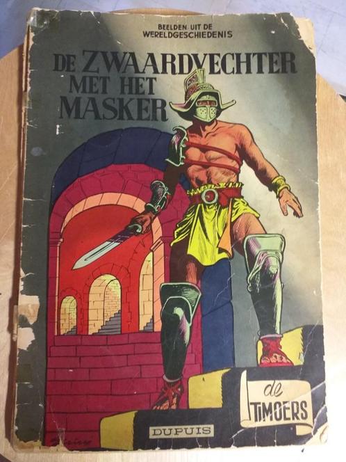 DE TIMOERS "De zwaardvechter met het masker", Boeken, Stripverhalen, Gelezen, Eén stripboek, Ophalen of Verzenden