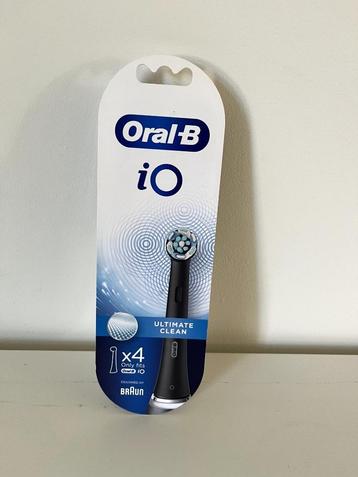 Oral-B Opzetborstels iO Ultimate Clean Zwart - 4x (NIEUW !) beschikbaar voor biedingen
