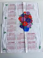 Theedoek met stoffen kalender uit 1994 - Vrouwelijk leven (V, Ophalen of Verzenden