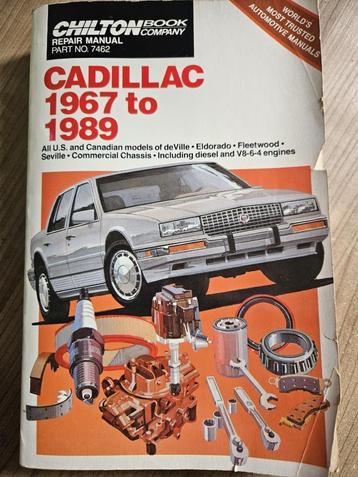 Repair boek Cadillac 1967 tot 1989