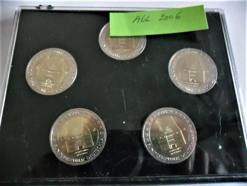 Set de 2€ (A-D-F-G-J) Allemagne Schleswig-Holstein UNC, Timbres & Monnaies, Monnaies | Europe | Monnaies euro, Série, 2 euros