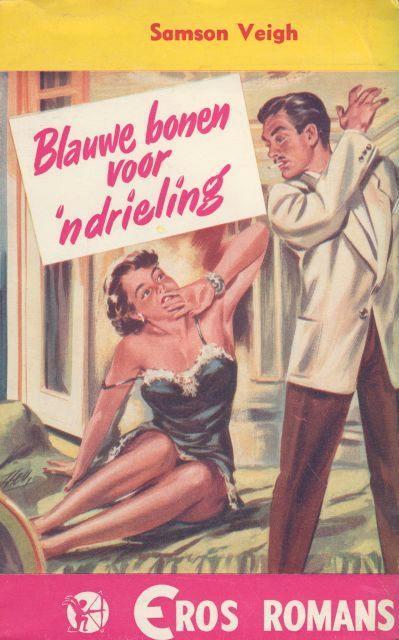 (p54) Blauwe bonen voor 'n drieling, Boeken, Avontuur en Actie, Gelezen, Verzenden