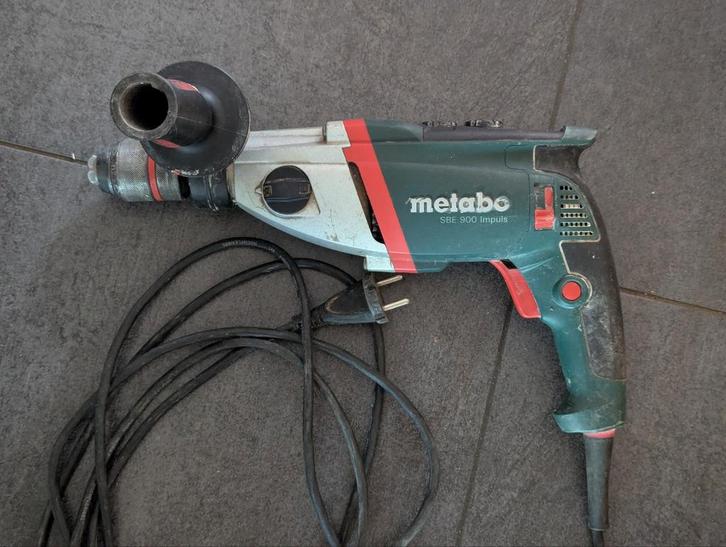 Metabo SBE 900 Impuls Klopboormachine - boormachine, Doe-het-zelf en Bouw, Gereedschap | Boormachines, Gebruikt, Boormachine, 600 watt of meer