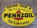 Pennzoil reclamebord, Verzamelen, Ophalen, Reclamebord