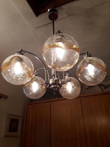 lustre vintage chromé, Enlèvement