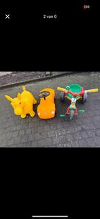 Fiets en auto’s paard  en rood fiets, Ophalen, Zo goed als nieuw