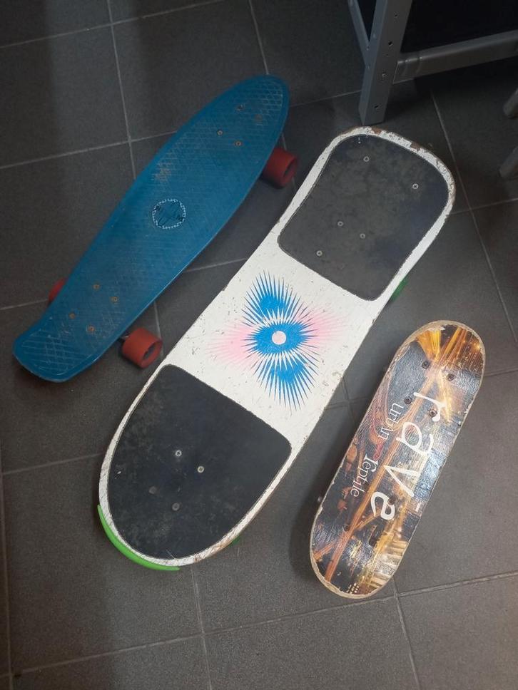 2 skate boarden te koop, Sport en Fitness, Skateboarden, Zo goed als nieuw, Ophalen of Verzenden