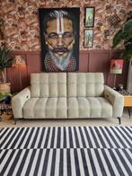 Zetel Natuzzi met 2 elektrische relaxen, Huis en Inrichting, Zetels | Zetels, Ophalen, Gebruikt, 100 tot 125 cm, Driepersoons