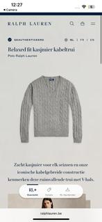 Ralph Lauren 100% Cashmere Kabeltrui (collectie 2023), Maat 48/50 (M), Ralph Lauren, Ophalen of Verzenden, Zo goed als nieuw