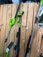 Complete set accu tuinmateriaal 24v greenworks, Ophalen, Zo goed als nieuw, Accu