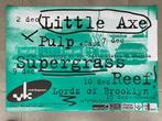 Poster VK - Little Axe Pulp Supergrass Reef, Verzamelen, Ophalen of Verzenden, Zo goed als nieuw