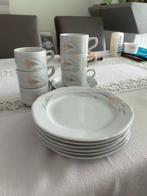 Prachtig koffie serviesje, Huis en Inrichting, Keuken | Servies, Ophalen, Gebruikt, Porselein, Kop(pen) en/of Schotel(s)