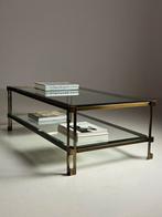 Salontafel groot vintage glas, Ophalen, Glas