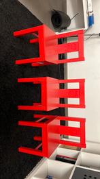 3 rode idea stoeltjes, Kinderen en Baby's, Ophalen, Zo goed als nieuw