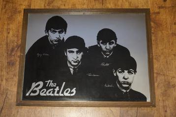 vintage grote the beatles spiegel - 65 cm x 50 cm beschikbaar voor biedingen