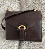 DELVAUX vintage bruine leren tas, Handtassen en Accessoires, Tassen | Damestassen, Ophalen of Verzenden, Zo goed als nieuw