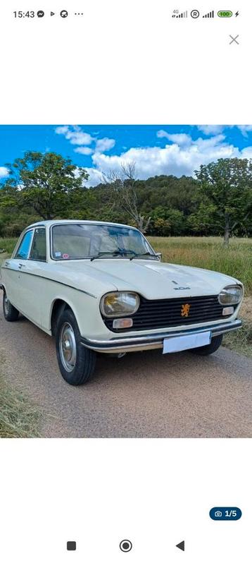 Peugeot 204 beschikbaar voor biedingen