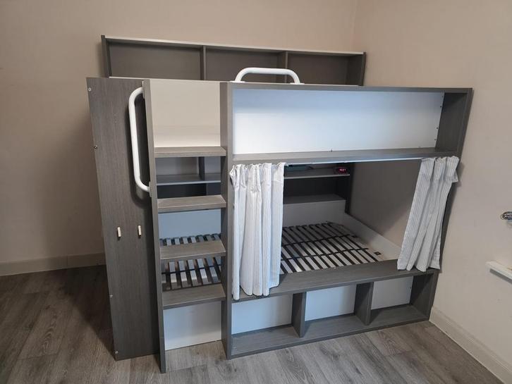 Stapelbed, Huis en Inrichting, Slaapkamer | Stapelbedden en Hoogslapers, Gebruikt, Stapelbed, Ophalen