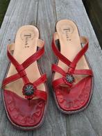 Think : Slippers in Rood/bordeaux kleur in Maat 40, Kleding | Dames, Schoenen, Slippers, Ophalen of Verzenden, Think, Gedragen