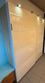 Ikea pax kast met schuifdeuren, 200 cm of meer, 200 cm of meer, 25 tot 50 cm, Overige houtsoorten