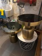 bijzetafels, Maison & Meubles, Accessoires pour la Maison | Plataux & Paniers, Enlèvement, Comme neuf, Verre