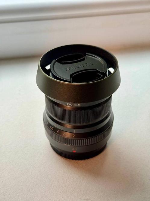 Fujifilm XF 23mm Graphite f/2 R WR, Audio, Tv en Foto, Foto | Lenzen en Objectieven, Zo goed als nieuw, Standaardlens, Ophalen