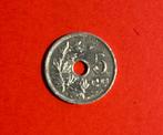 Pièce 20 belge 5 centimes 1932