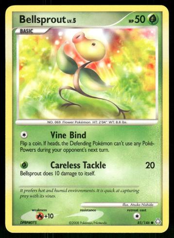 Bellsprout 85/146 - Legends Awakened beschikbaar voor biedingen