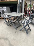Tuintafeltje met 2 stoelen, Ophalen, Gebruikt