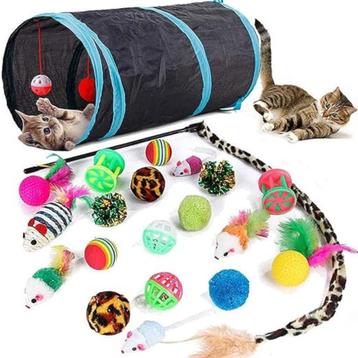 Katttunnel voor Indoor Katten SNELLE GRATIS LEVERING beschikbaar voor biedingen