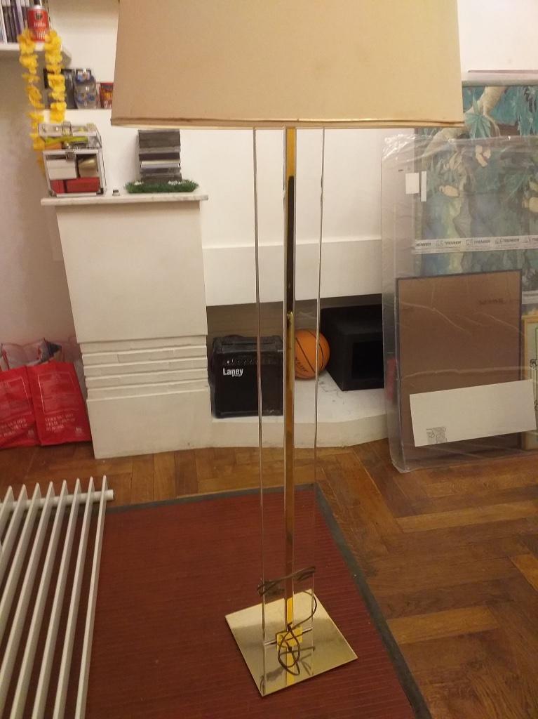 Lampadaire Hollywood Regency Fontana Arte Italy, Antiquités & Art, Art | Objets design, Enlèvement