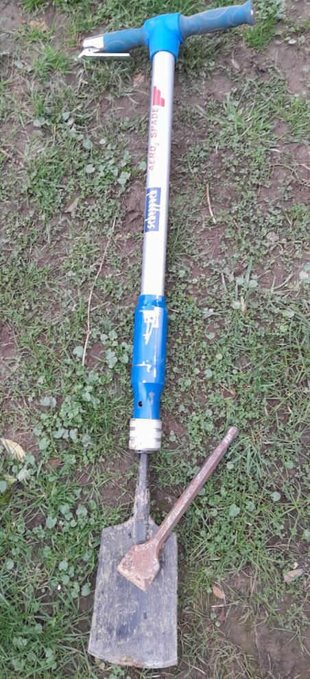 Bêche pneumatique Scheppach, Jardin & Terrasse, Outils à main, Bêche, Enlèvement