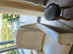 Vintage witte fauteuil, Huis en Inrichting, Ophalen, Gebruikt