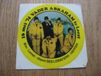 Vintage Sticker Vader Abraham 1974 Zanger, Ophalen of Verzenden, Overige typen