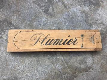 plumier en bois vintage - étui à crayons, Enlèvement ou Envoi