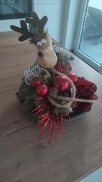 Kerstdecoratie - Schaal met hert, Diversen, Kerst, Ophalen, Gebruikt