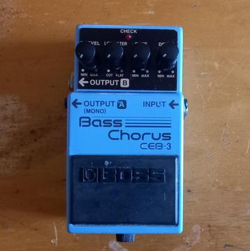 BOSS CEB-3 Bass Chorus pédale d'effets / stompbox