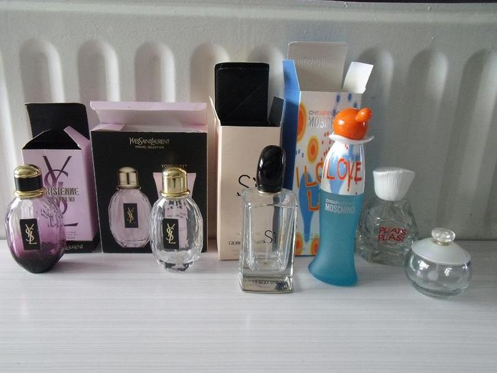 lot de flacons de parfum vides pour collection = 10€ lot, Verzamelen, Parfumverzamelingen, Gebruikt, Parfumfles, Ophalen