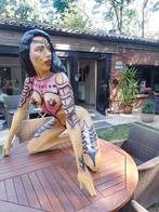 Beeld pin-up lady, Ophalen