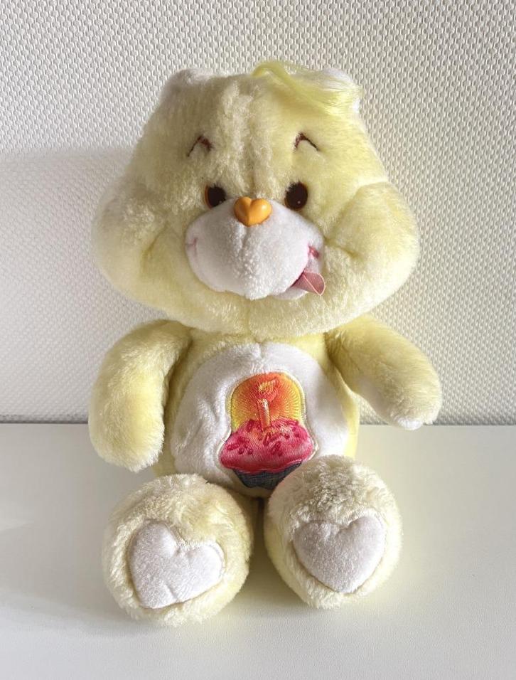 Peluche Bisounours Grosgâteau - 1983, Kinderen en Baby's, Speelgoed | Knuffels en Pluche, Gebruikt, Overige typen, Ophalen of Verzenden