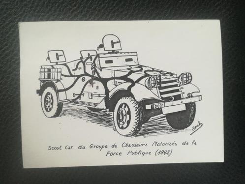 Scout car groupe Chasseurs Motorisés Force Publique Congo, Collections, Objets militaires | Seconde Guerre mondiale, Armée de terre