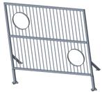 Stalen oefenwand Alusport, Ophalen, Nieuw