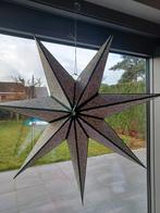 Decoratie grote ster met goud van 60 cm met verlichting, Ophalen, Gebruikt