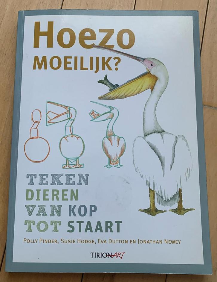 Teken dieren van kop tot staart, Hobby en Vrije tijd, Tekenen, Zo goed als nieuw, Ophalen